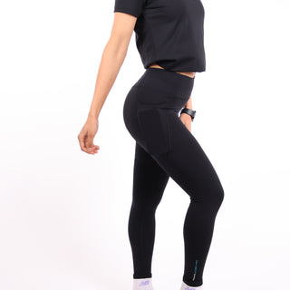 Cyber X Legging - Full Length - High Waist - Pockets_x2  - CX Aero Fit - CX Luxe Recycled - Women's Activewear