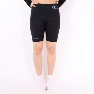 Cyber X Short - Biker - High Waist - No Pockets - CX Aero Fit - CX Luxe Recycled - Women's Activewear