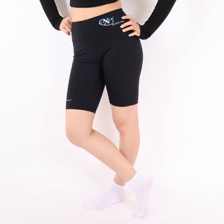 Cyber X Short - Biker - High Waist - No Pockets - CX Aero Fit - CX Luxe Recycled - Women's Activewear