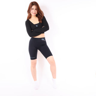 Cyber X Short - Biker - High Waist - No Pockets - CX Aero Fit - CX Luxe Recycled - Women's Activewear