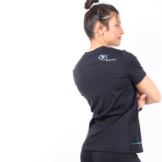 Cyber X Tee | Short Sleeve Slim Fit, 4-Way Stretch, CX AERO FIT, Women's Running