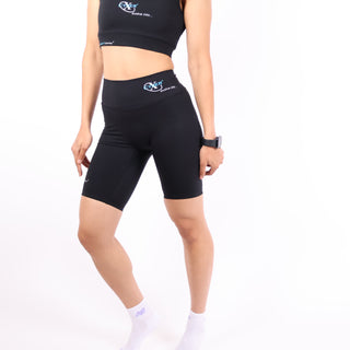 Cyber X Short - Biker - High Waist - No Pockets - CX Aero Fit - CX Luxe Recycled